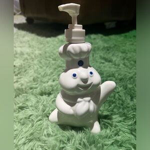 Vintage Pillsbury Dough Boy soap dispenser